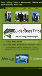 Mobile Screenshot of guidedbasstrips.com